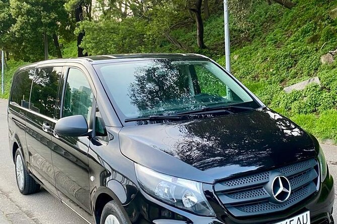 Private transfer from Porto to Braga or Guimarães - The Van Setup: Mercedes Vito Tourer for 8, Peugeot 5008 for 4