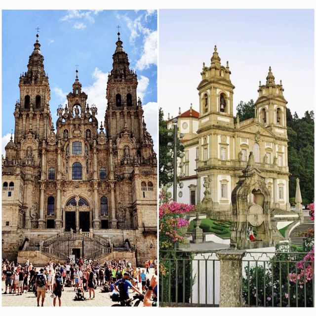 SANTIAGO COMPOSTELA+BRAGA: Private Religious Tour from Porto - Porto to Galicia on a schedule that actually makes sense