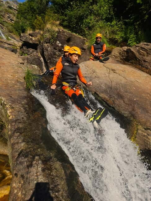Serra D'Arga Canyoning - Jumps and slides: fun options, not forced chaos