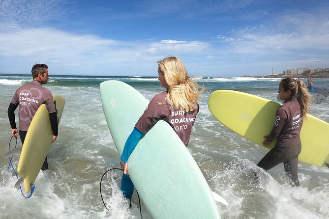 Small Group Surf Coaching in Porto with photos - Key things that make this Porto surf lesson work