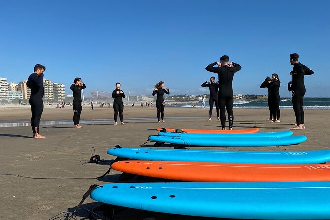Small Group Surfing Experience with Transportation in Porto - Choosing the right beach conditions for your level
