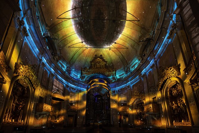 Spiritus Porto: Videomapping Immersive Show at Clerigos Church - Seating tips: how to see the statues, altar, and roof