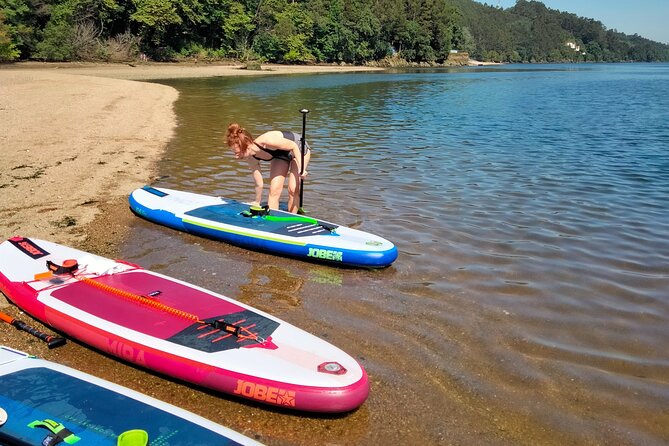 Stand Up Paddle discovering desert beaches of Douro River - Pick Up included - Gear included: what you do not have to stress about