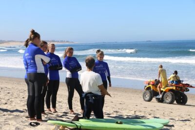 Surf Lessons in Porto with transfer at Porto Surf School