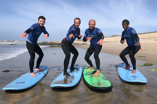 Surf Lessons in Porto with transfer at Porto Surf School - Timing and expectations for the 9:30 departure