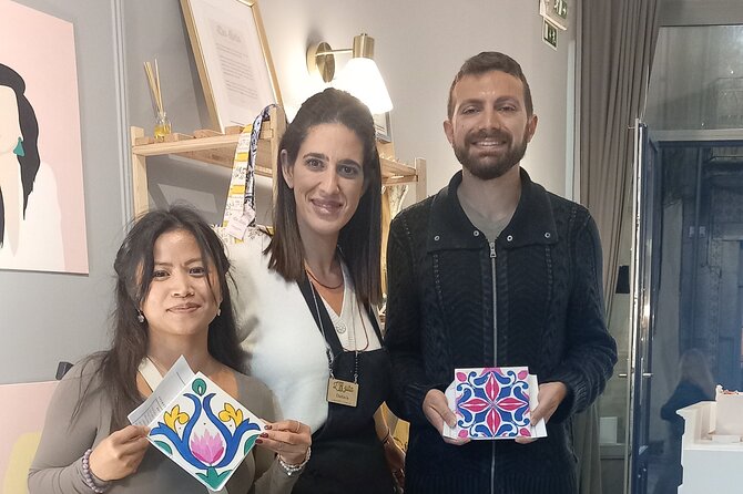 Tile Painting and Cocktails in Downtown Porto - The Workshop Flow: From Your Design to a Finished Souvenir