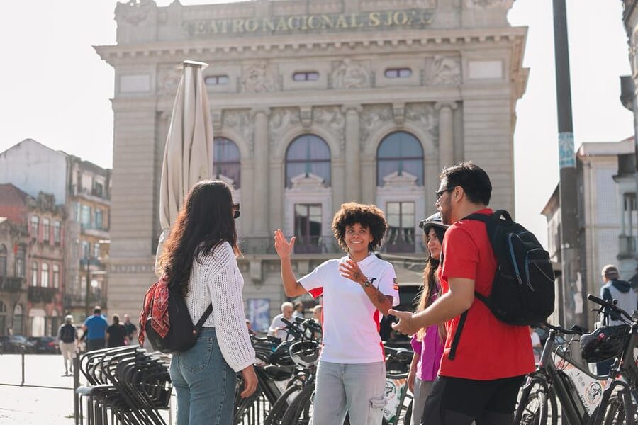 Tour Porto: Adventure in Electric Bike Tour - Ribeira and the Douro River promenade, plus Dom Luís I Bridge views