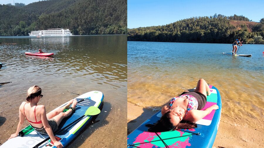 Tour Stand Up Paddle - Pick up point - The SUP lesson: how you get comfortable fast
